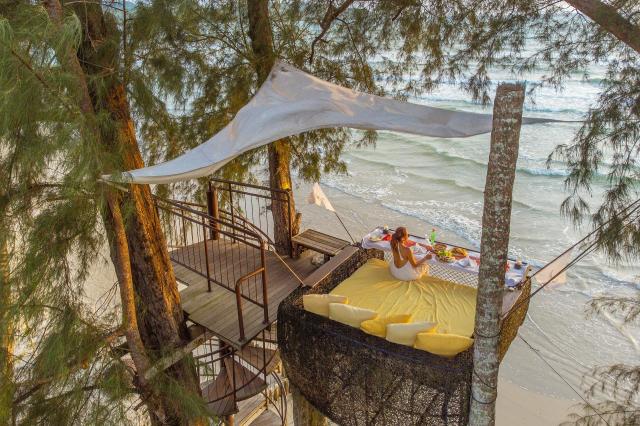 Kombinace - High Season Pool Villas **** - pláž Klong Chao, San