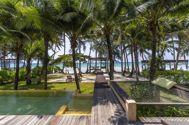 Kombinace - High Season Pool Villas **** - pláž Klong Chao, San