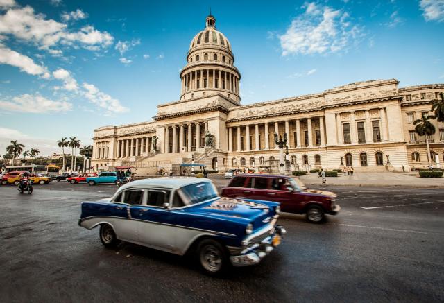 El Capitolio- replika amerického vzoru