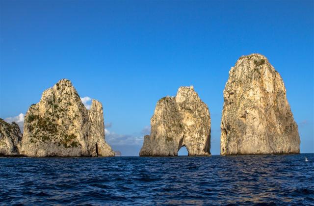 Capri a Vezuv za víkend - pohľad na more