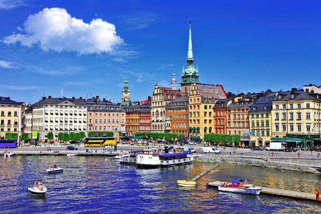 Budovy Štokholm
