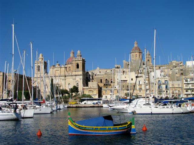 Malta a Gozo- pohľad na mesto