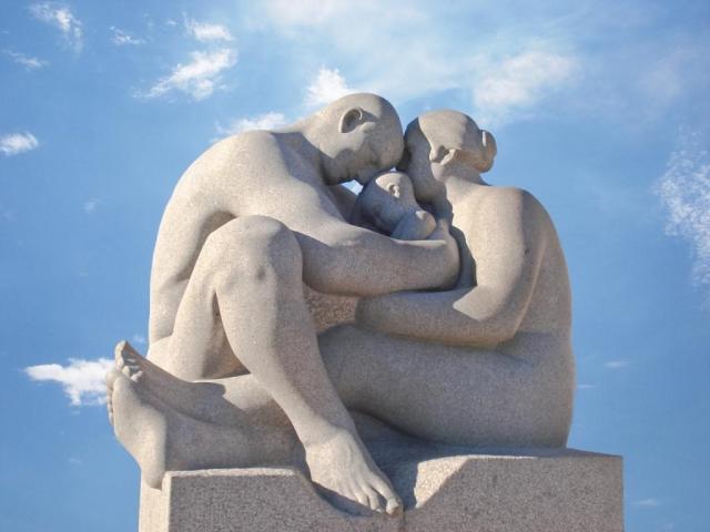 Sochy vo Vigeland parku