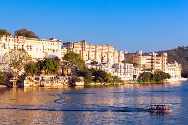 Mestský palác v Udaipur