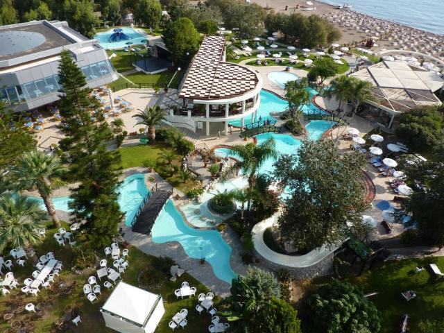 areal, hotel Calypso, Faliraki