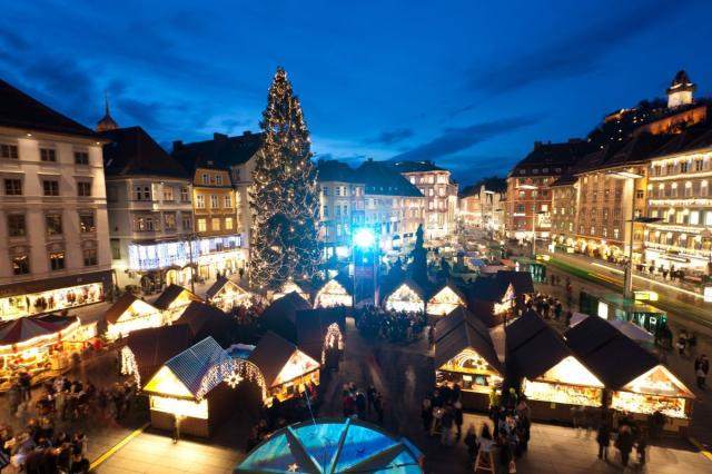 Graz - zimná rozprávka