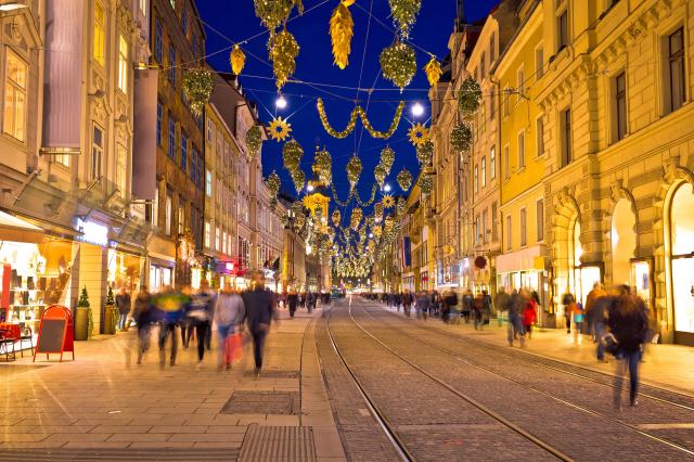 Graz - zimná rozprávka