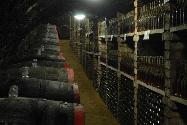 Vchod do vínnej pivnice