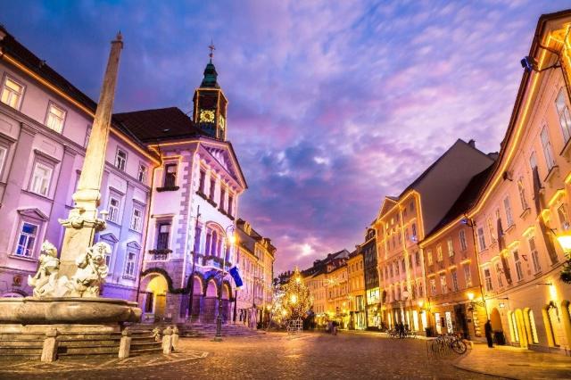 Vianočná Ľubľana