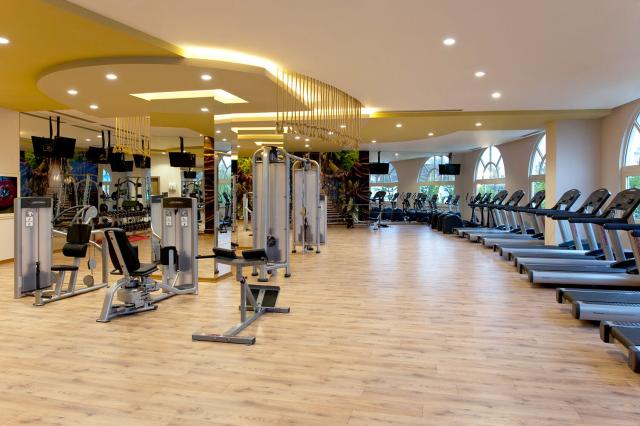 Fitness v hoteli Delphin Imperial