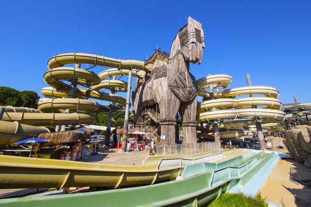 Tobogány v Rixos Premium Belek