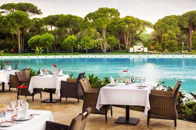 Reštaurácia v Rixos Premium Belek