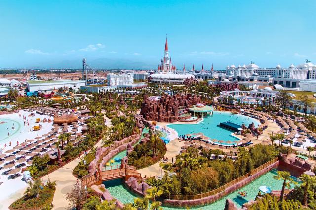 Vodný svet v Rixos Premium Belek