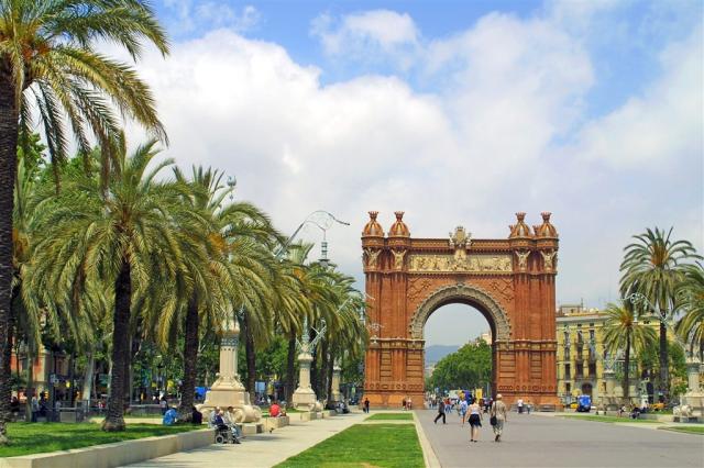 Barcelona s pobytom pri mori - Pamiatky a architektúra