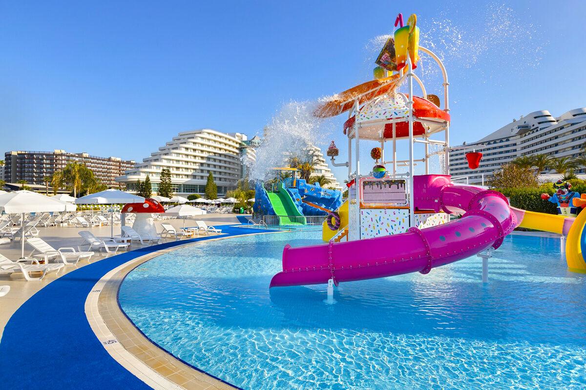 Detské vodné atrakcie v Miracle Resort