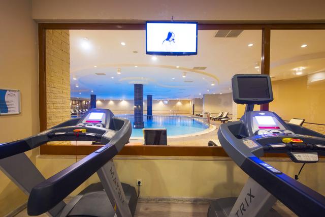 Fitness v hoteli Turan Prince