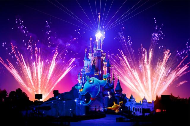 Ohňostroje, Paríž & Disneyland