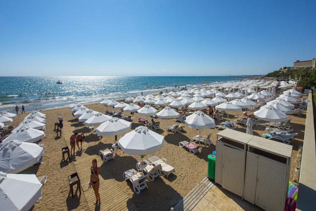 Pláž v Sandy Beach