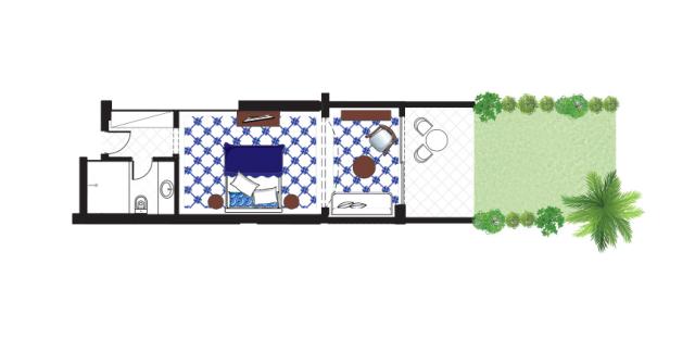 Open Plan Junior Suite Private Garden