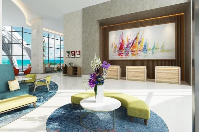 Lobby v Centara Mirage Beach Resort