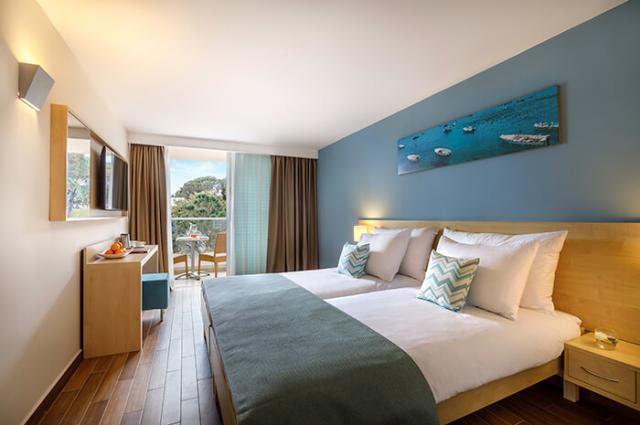 Dvojlôžková izba superior, balkón