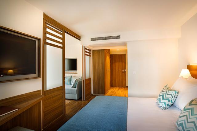 Rodinná izba štandard 2+2 (balkón, park strana)