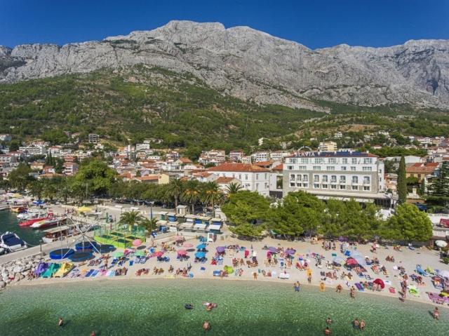 Celá oblasť v ktorej sa nachádza hotel Grand Slavia.