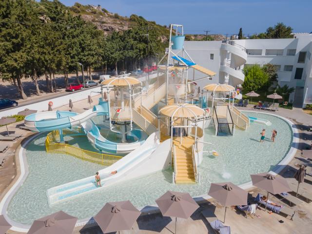 bazén a aquapark v hoteli blue sea island