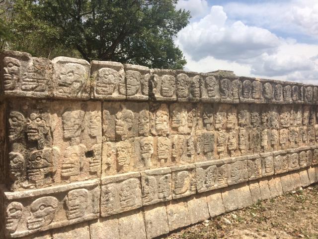 Chrám lebiek v Chichen Itzá