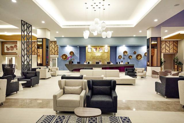 Recepcia v hoteli RIU Dubai