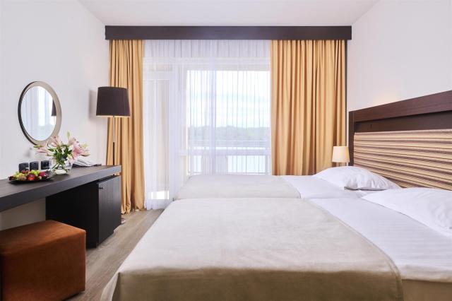 Dvojlôžková izba classic s prístelkou (hotel, balkón, park)