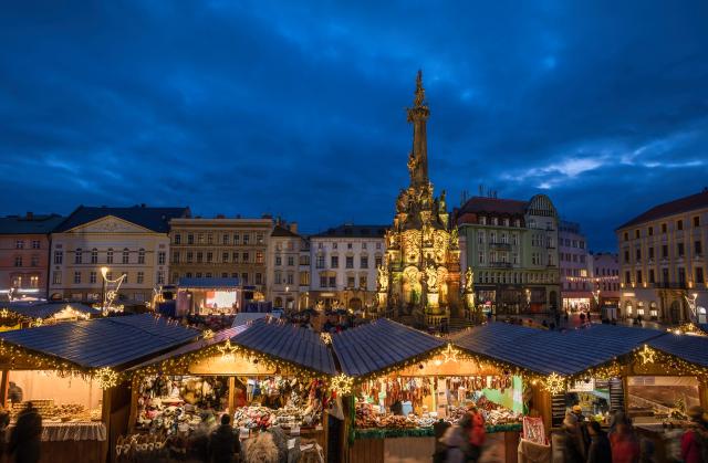 Vianočné trhy v Olomouci