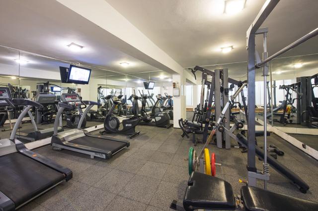 Fitness v hoteli Yalihan