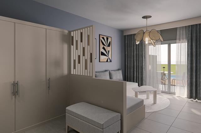 Deluxe Suite Swim up