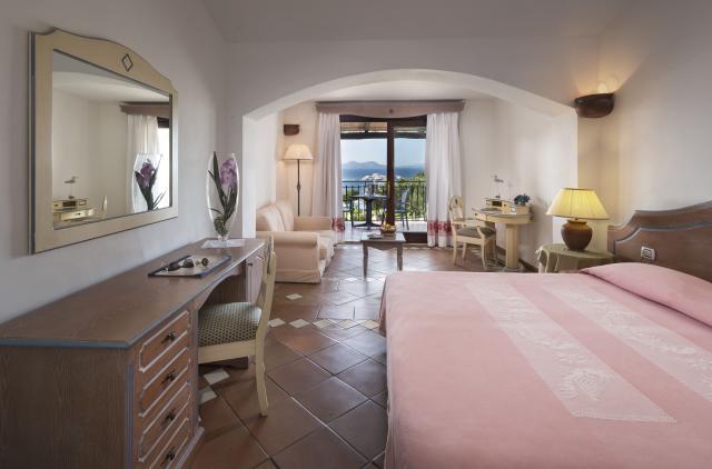 Junior suite, výhľad na more, časť Residenza