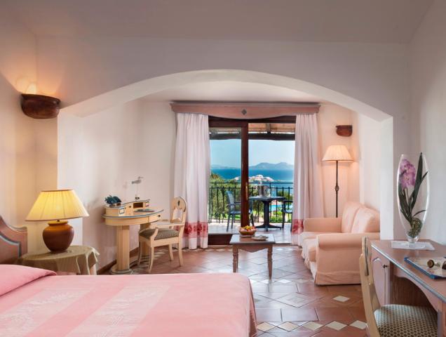 Junior suite, výhľad na more, časť Residenza