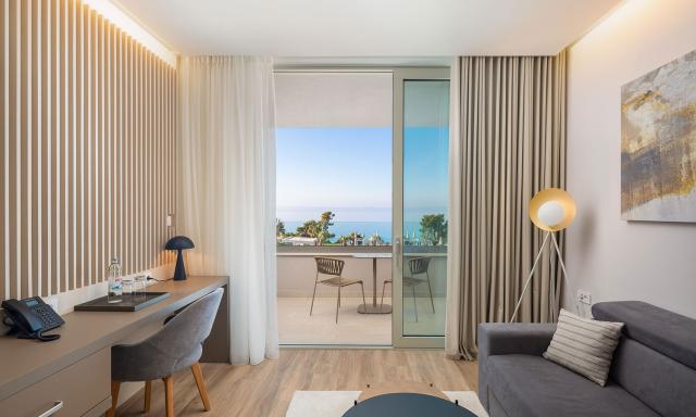 Izba Luxury (balkón, výhľad more)