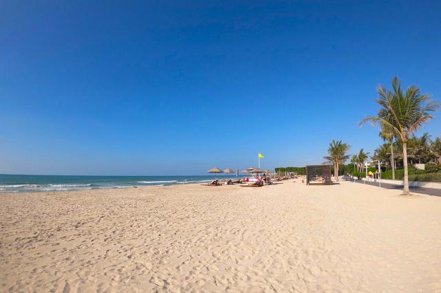 Pláž pri Hilton Resort & Spa Ras Al Khaimah