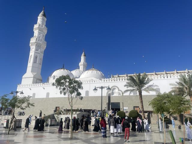 Mešita Quba v Medine. KSA