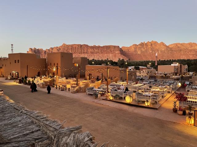 Historická AlUla. KSA