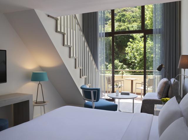 Duplex suite, výhľad hory a okolie