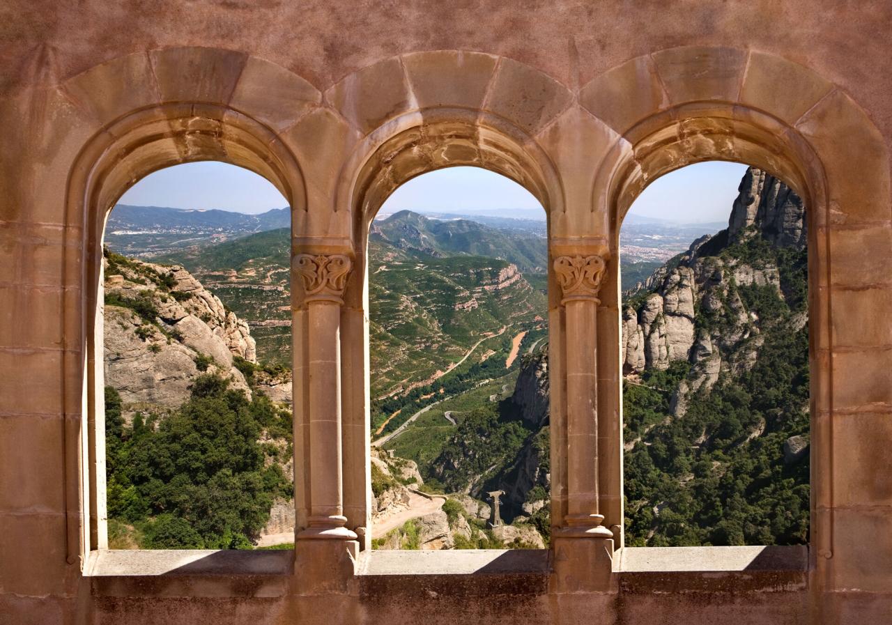 Montserrat, Katalánsko, poznávací zájazd, Španielsko