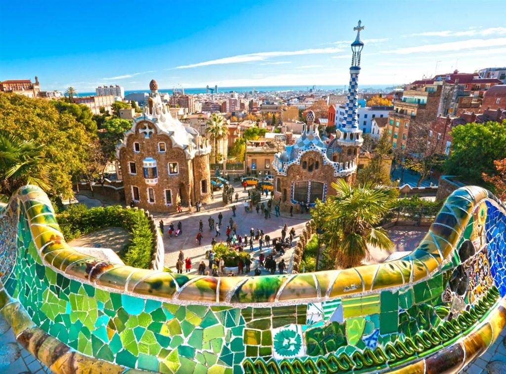 Parc Güell, Barcelona, poznávací zájazd, Španielsko