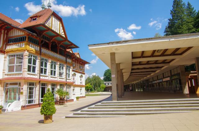 Luhačovice - Jukovičovo dielo v srdci Moravy