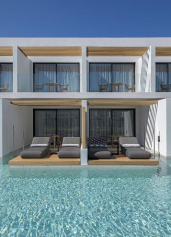 Deluxe swim up suite