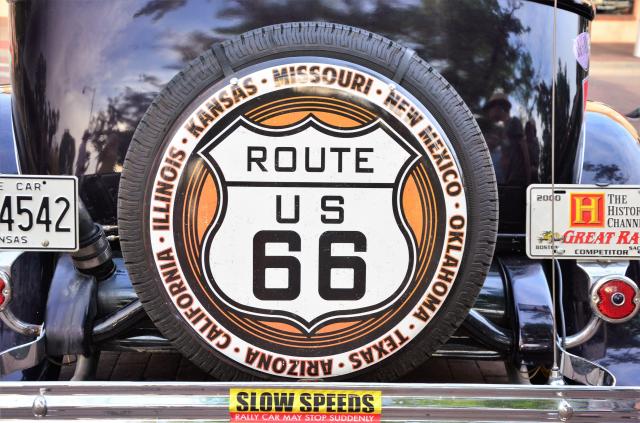 Ocitáme sa na slávnej historickej Route 66, ktorá prechádzala ô