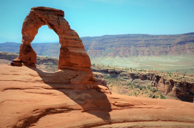 Delicate Arch je v tomto národnom parku najvyhľadávanejší. Nena