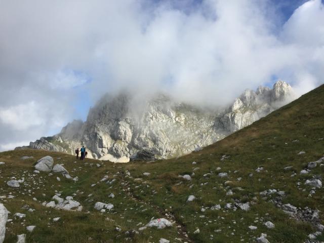 Ako talianske Dolomity. Ide o krásnu túru. Pre menej zdatných s