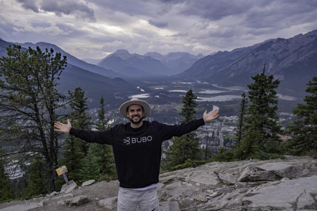 Výhľad na Banff z vrchu hory Tunnel Mountain.
foto: Martin Šimk