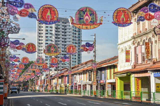 Singapurská Little India. 
foto : Tomáš Kubuš - 